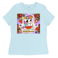 Baby Blue sweet summer cute unicorn Ladies Tee - TumblerDesignByShophia