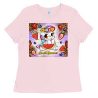Bubblegum Pink sweet summer cute unicorn Ladies Tee - TumblerDesignByShophia