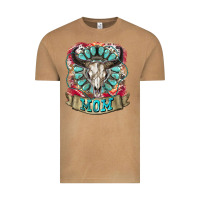 Vintage Camel Mom Bull Skull Mother's Day Vintage Tee - CowGirlArtShop