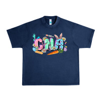 Navy Easter CNA  Easter Day Urban Heavy Tee - CowGirlArtShop
