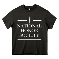 Asphalt National Honor Society Torch Heavy Core Tee - longCreatives