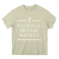 Mossy National Honor Society Torch Heavy Core Tee - longCreatives