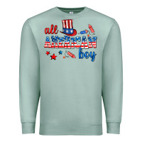 Seafoam all american boy Premium Sweatshirt - AdoDesignShop