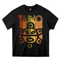 Black Taino Sun Boricua Vintage Taino Gift of Puerto Rico Heavy Core Tee - longCreatives