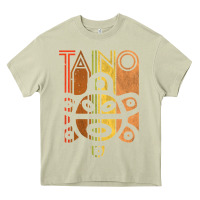 Mossy Taino Sun Boricua Vintage Taino Gift of Puerto Rico Heavy Core Tee - longCreatives