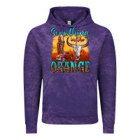 Cloud Purple something in the orange Vintage Hoodie - OliviaCreatesArt