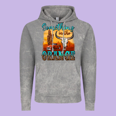 Something In The Orange Vintage Hoodie Designed By Oliviacreatesart