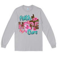 Moon Dust Faith hope cure Breast Cancer Long Sleeve Tee - FaDigitalArtStudio