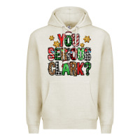 Oatmeal Heather you serious clark Christmas vacation Premium Hoodie - Jasminsmagicworld
