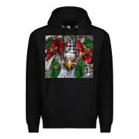 Black Chicken Premium Hoodie - CowhideDigitalArt