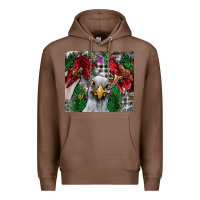 Chestnut Chicken Premium Hoodie - CowhideDigitalArt