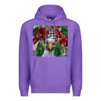 Purple Chicken Premium Hoodie - CowhideDigitalArt
