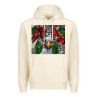Tofu Chicken Premium Hoodie - CowhideDigitalArt