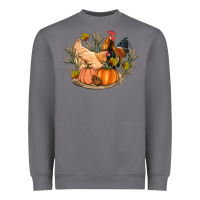 Storm fall coop animals pumpkin Heavyweight Sweatshirt - Artiststas