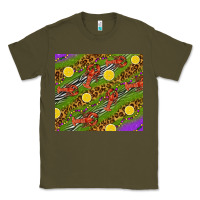 Army Green Mardi Gras Crabs and lemons tumbler Classic Tee - HowdyJamesFarm