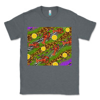 Charcoal Heather Mardi Gras Crabs and lemons tumbler Classic Tee - HowdyJamesFarm