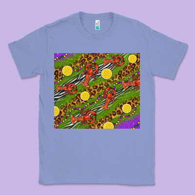 Mardi Gras Crabs And Lemons Tumbler Classic Tee Designed By Howdyjamesfarm