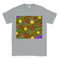 Heather Grey Mardi Gras Crabs and lemons tumbler Classic Tee - HowdyJamesFarm