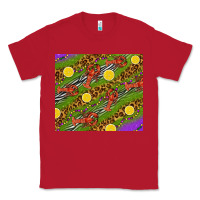 Red Mardi Gras Crabs and lemons tumbler Classic Tee - HowdyJamesFarm