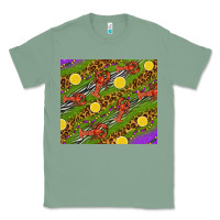Sage Mardi Gras Crabs and lemons tumbler Classic Tee - HowdyJamesFarm