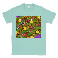 Seafoam Mardi Gras Crabs and lemons tumbler Classic Tee - HowdyJamesFarm