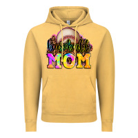 Vintage Mustard baseball mom Vintage Hoodie - OliviaCreatesArt