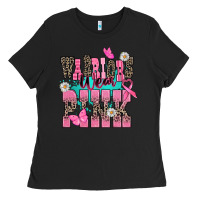 Black Warriors wear pink Cancer Awareness Ladies Tee - HowdyJamesFarm