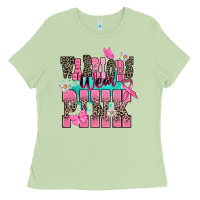 Matcha Warriors wear pink Cancer Awareness Ladies Tee - HowdyJamesFarm