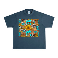 Midnight Navy western mom Urban Heavy Tee - RanaPortraitStore