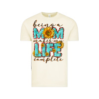 Vintage Arctic Being a Mom makes my life complete Mother's Day Vintage Tee - CowGirlArtShop