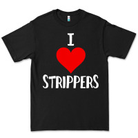 Black I Love Strippers Funny Sex gift Premium Tee - longCreatives