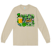 Mushroom St. Patrick's Bad and boozy Long Sleeve Tee - OliviaCreatesArt