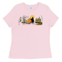 Bubblegum Pink western i got a heart like a truck Ladies Tee - TumblerDesignByShophia