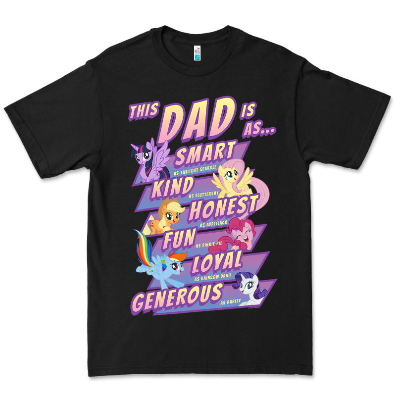 My Little Pony Father's Day Group Shot This Dad Is Premium Tee by longCreatives | Teevron
