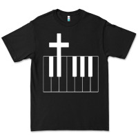 Black Church Organist Premium Tee - longCreatives