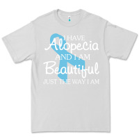 Dove Grey I Have Alopecia Awareness, I Am Beautiful Just Th Premium Tee - longCreatives