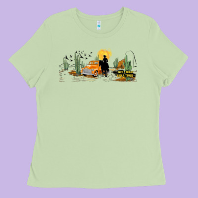 Western I Got A Heart Like A Truck Ladies Tee Designed By Tumblerdesignbyshophia