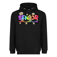 Black senior twenty twenty four Heavyweight Hoodie - AdoDesignShop