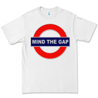 White Mind The Gap Premium Tee - longCreatives