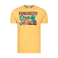 Vintage Mustard Educated drug dealer Nurse life Vintage Tee - CowGirlArtShop