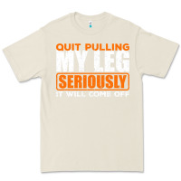 Bone Quit Pulling My Leg Ampu Wheelchair Prosthetic Premium Tee - longCreatives