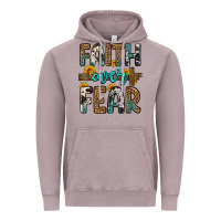 Vintage Zinc faith over fear Vintage Hoodie - OliviaCreatesArt