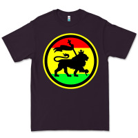 Plum Rasta Lion Premium Tee - longCreatives