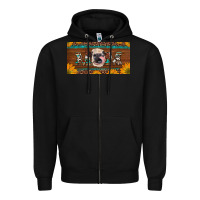 Black western heifer mom with sunflowers and turquoise license plate Zipper Hoodie - Artiststas