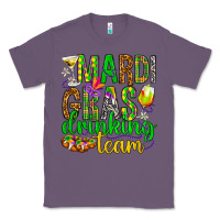 Lavender Mardi Gras drinking team Classic Tee - HowdyJamesFarm