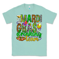 Seafoam Mardi Gras drinking team Classic Tee - HowdyJamesFarm