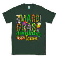 Sports Green Mardi Gras drinking team Classic Tee - HowdyJamesFarm
