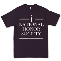 Plum National Honor Society Torch Premium Tee - longCreatives