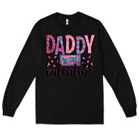 Black daddy is my valentine Long Sleeve Tee - OliviaCreatesArt
