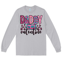 Moon Dust daddy is my valentine Long Sleeve Tee - OliviaCreatesArt
